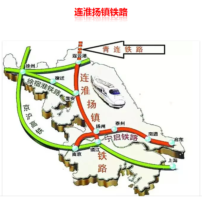 连淮扬镇铁路现在建设进展如何?建成后会对连云港淮安