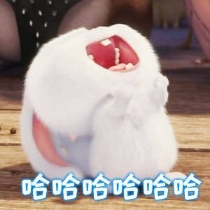 爱宠大机密兔子表情包 爱宠大机密的小兔子图