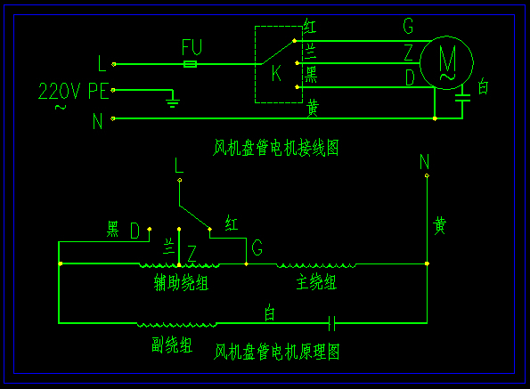 吹风机电机_鼓风机电机_风机盘管电机原理