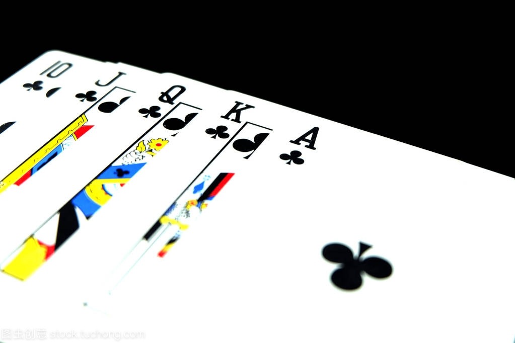 Playing Cards Game Isolated. Deck of Play Ca Playing Cards Game Isolated. Deck of Play Ca