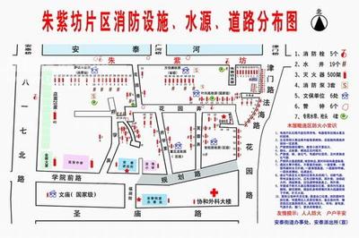 消防设施平面布置图