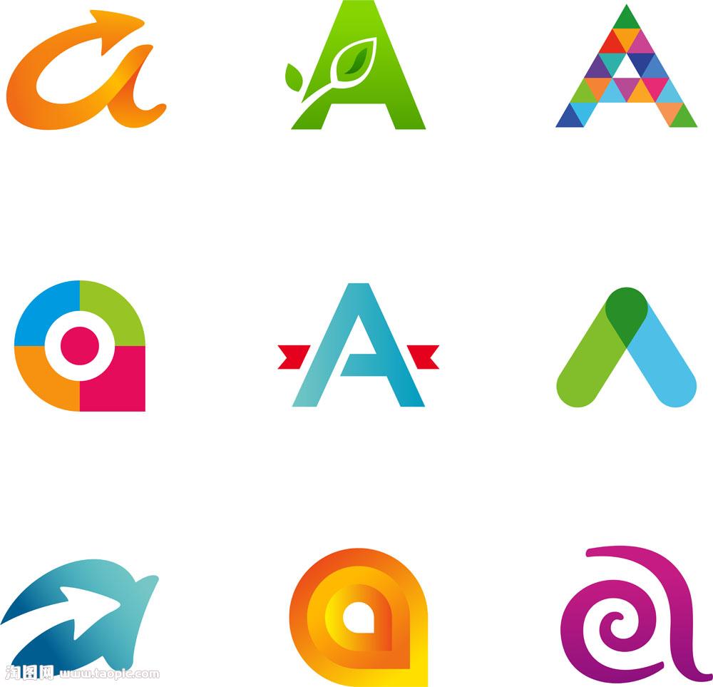 字母logo设计素材图片