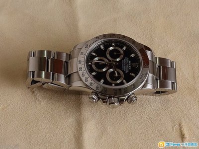 出售 Rolex 116520 Daytona 黑面 乱码 95%新 出售 Rolex 116520 Daytona 黑面 乱码 95%新