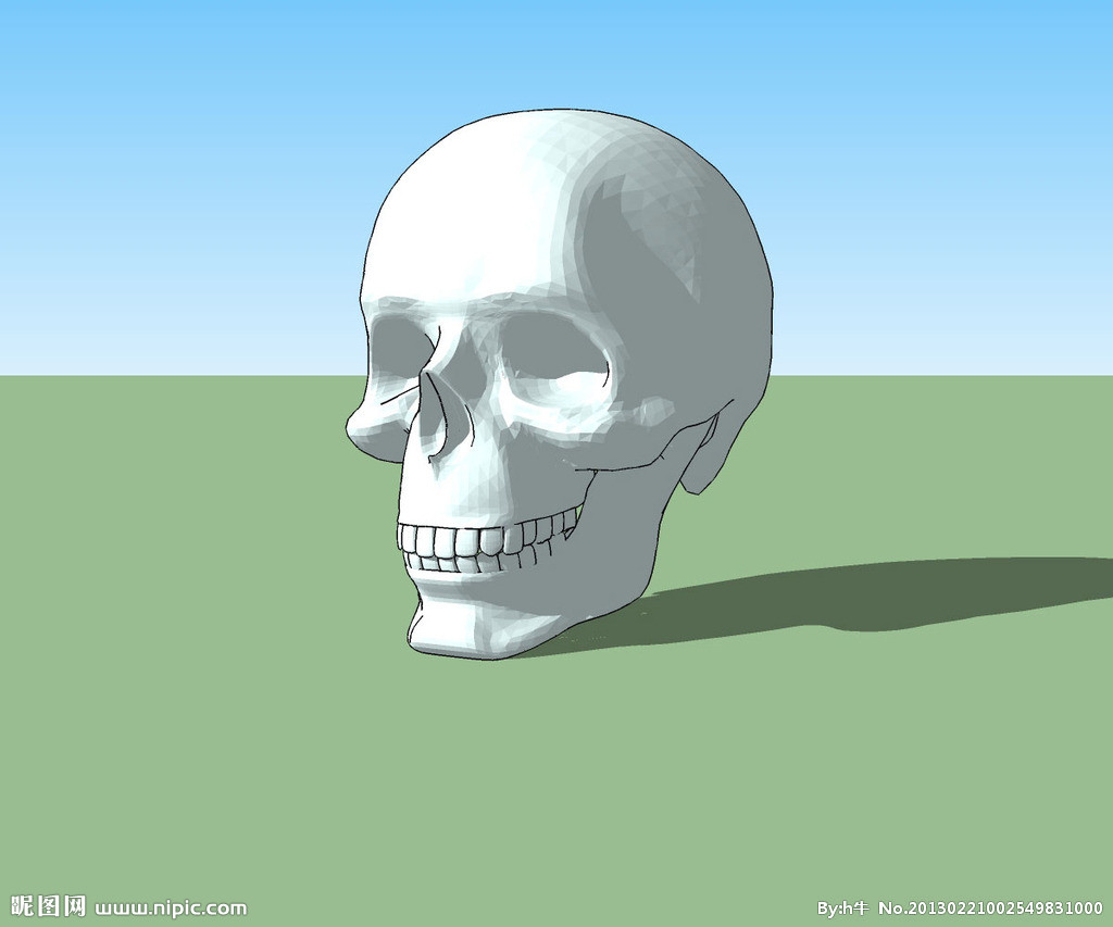 头骨3d模型源文件_3d模型精选_其他模型_3d 头骨3d模型源文件_3d模型精选_其他模型_3d